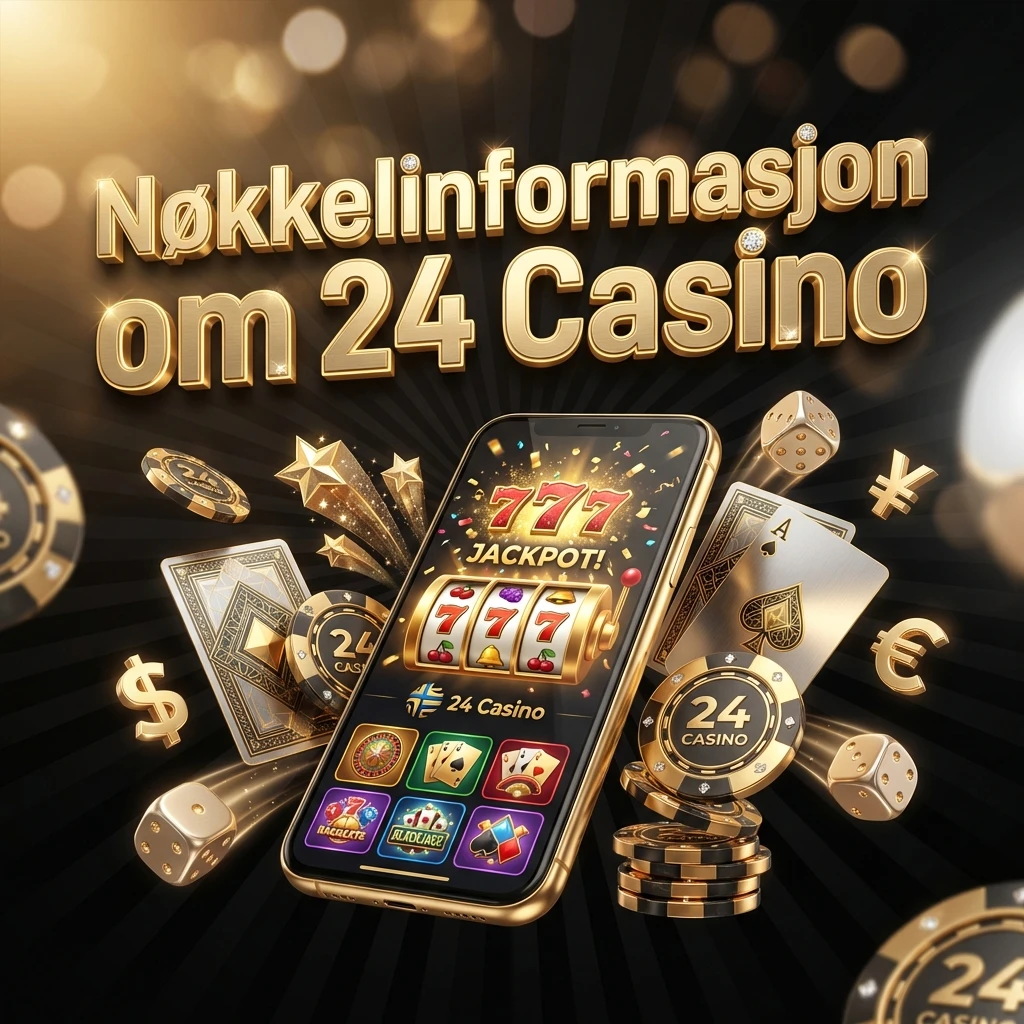 Nøkkelinformasjon om 24 Casino